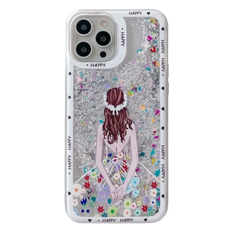 iPhone 16 Pro Leather Protective Shell with Card & Google Bracket