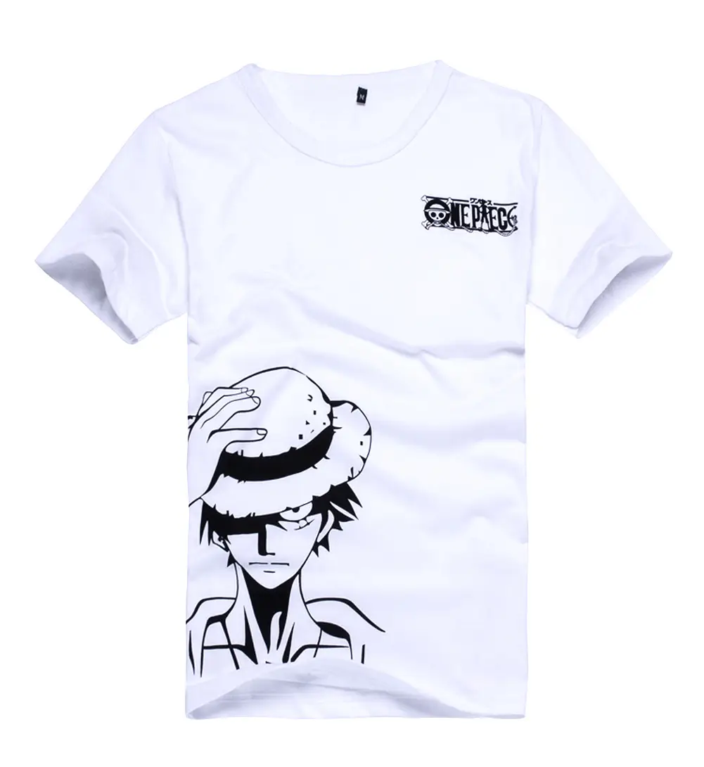 White Pirate One Piece T-Shirt Plus Size