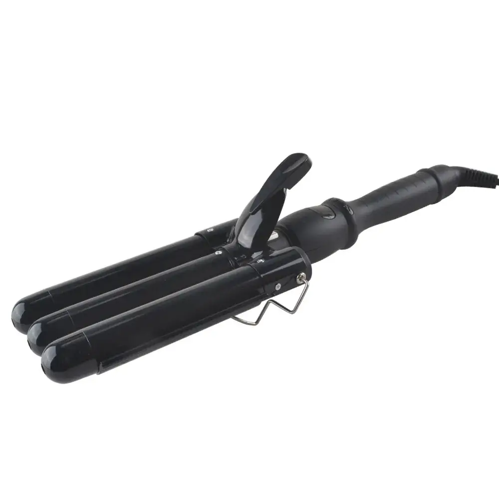 Three-Tube Curling Iron Egg Roll Stick Water Ripple Perm Hair - Image 4