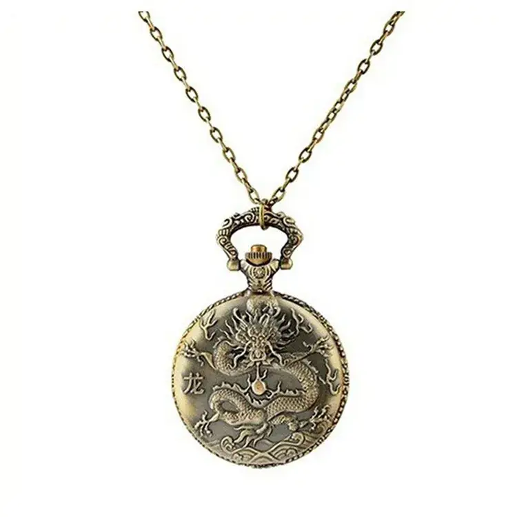 Twelve Zodiac Metal Pocket Watches for Kids