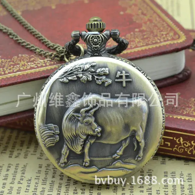 Twelve Zodiac Metal Pocket Watches for Kids — feature 10