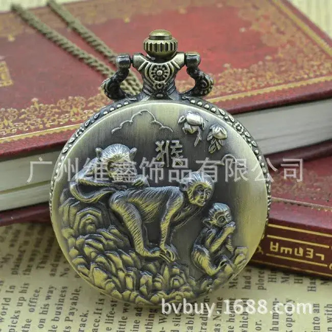 Twelve Zodiac Metal Pocket Watches for Kids — feature 11