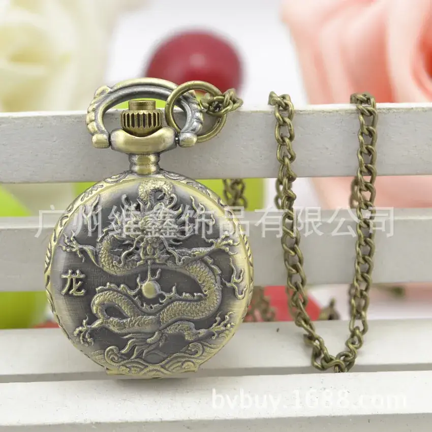 Twelve Zodiac Metal Pocket Watches for Kids — feature 26