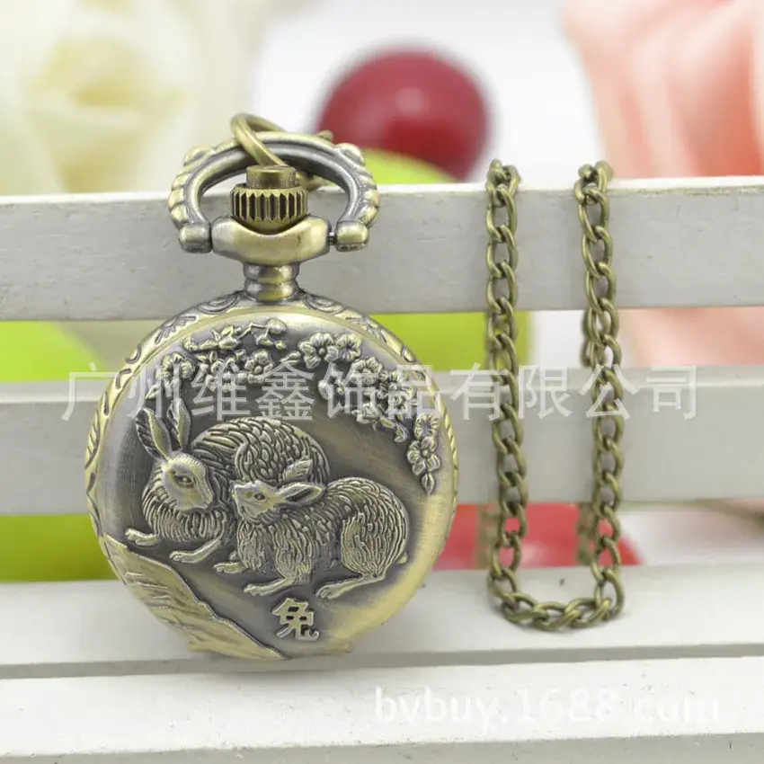 Twelve Zodiac Metal Pocket Watches for Kids — feature 27