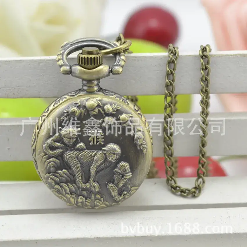 Twelve Zodiac Metal Pocket Watches for Kids — feature 29