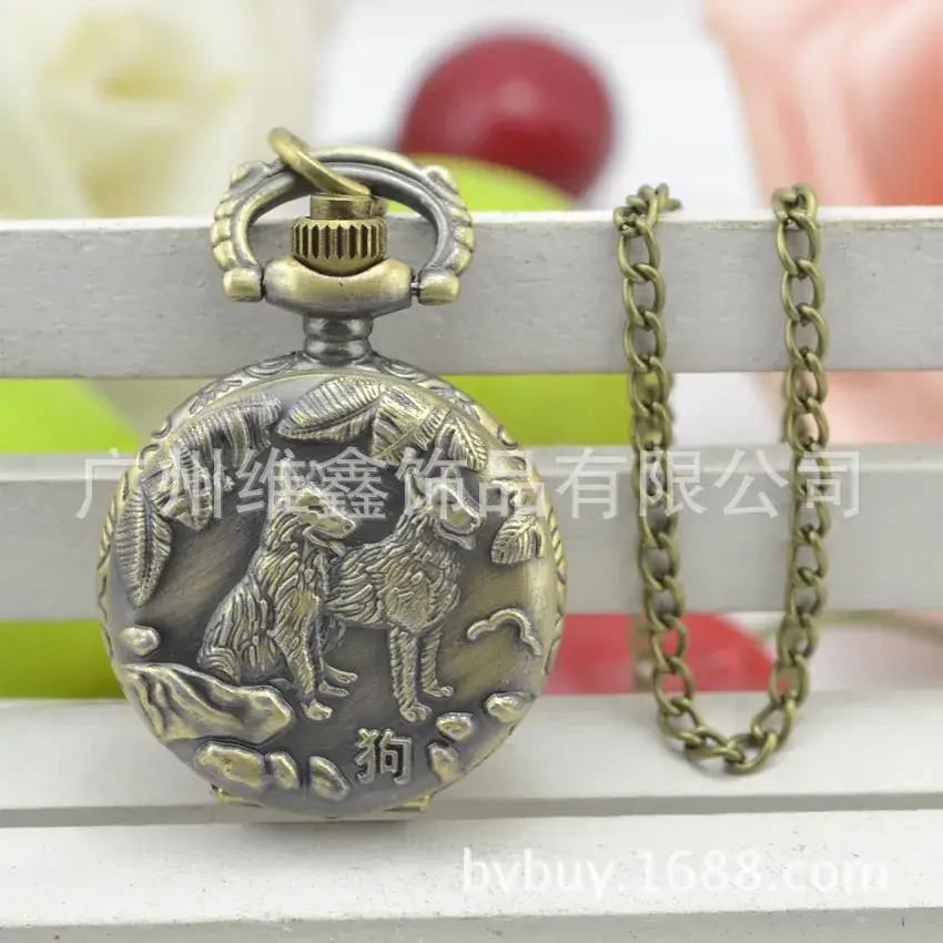 Twelve Zodiac Metal Pocket Watches for Kids — feature 30