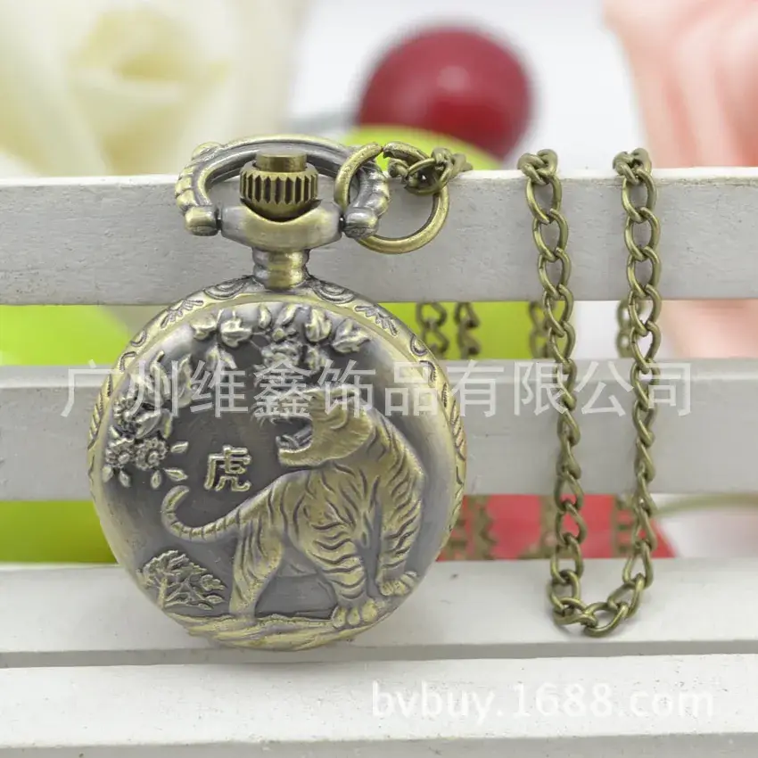 Twelve Zodiac Metal Pocket Watches for Kids — feature 31