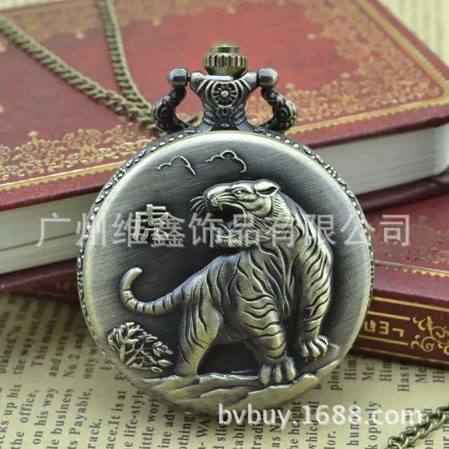 Twelve Zodiac Metal Pocket Watches for Kids — feature 6