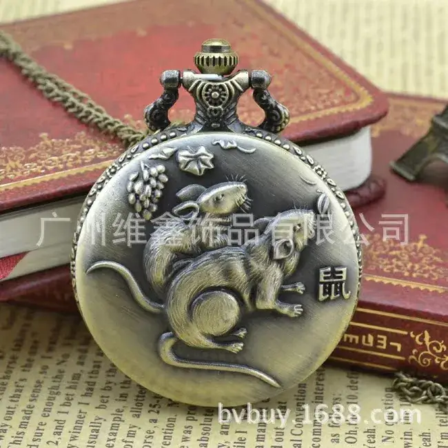 Twelve Zodiac Metal Pocket Watches for Kids — feature 7