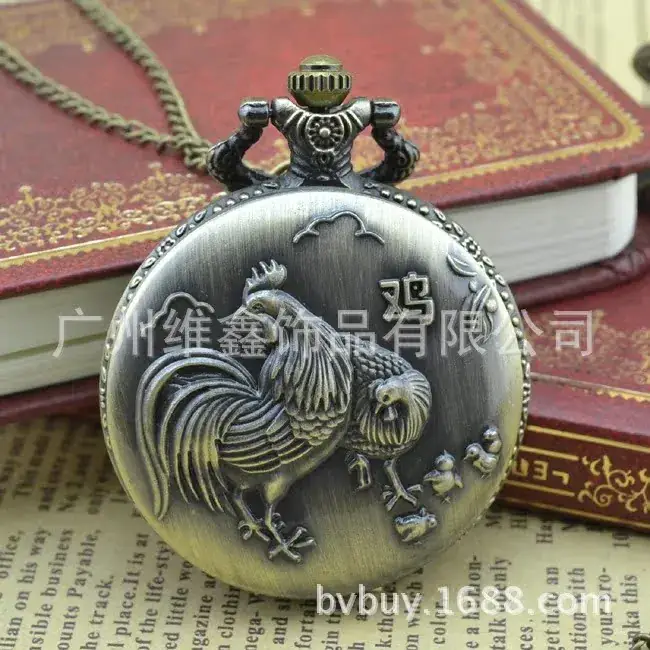 Twelve Zodiac Metal Pocket Watches for Kids — feature 8