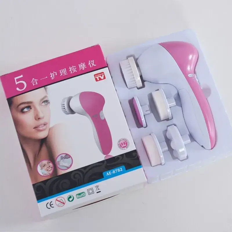 Five-In-One Rotating Facial Cleanser for Blackhead Removal