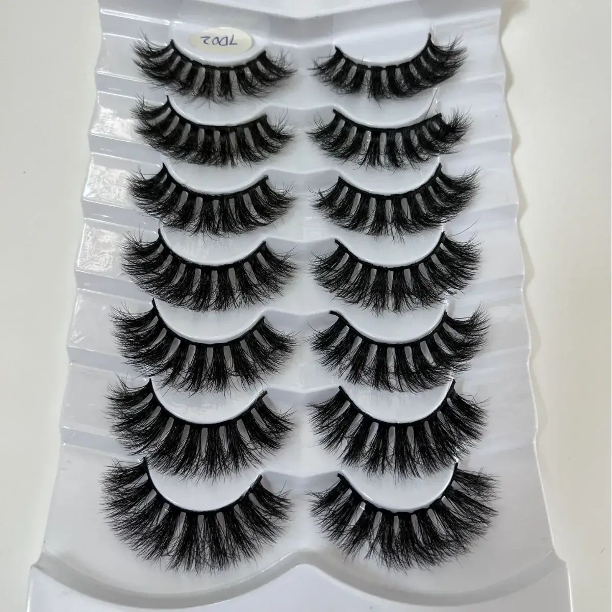 7 Pairs False Eyelashes Multi Layer Explosion Cross Border - Image 9