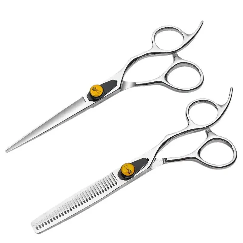 6inch Flat Teeth Hair Scissors for Hair Styling - Image 8