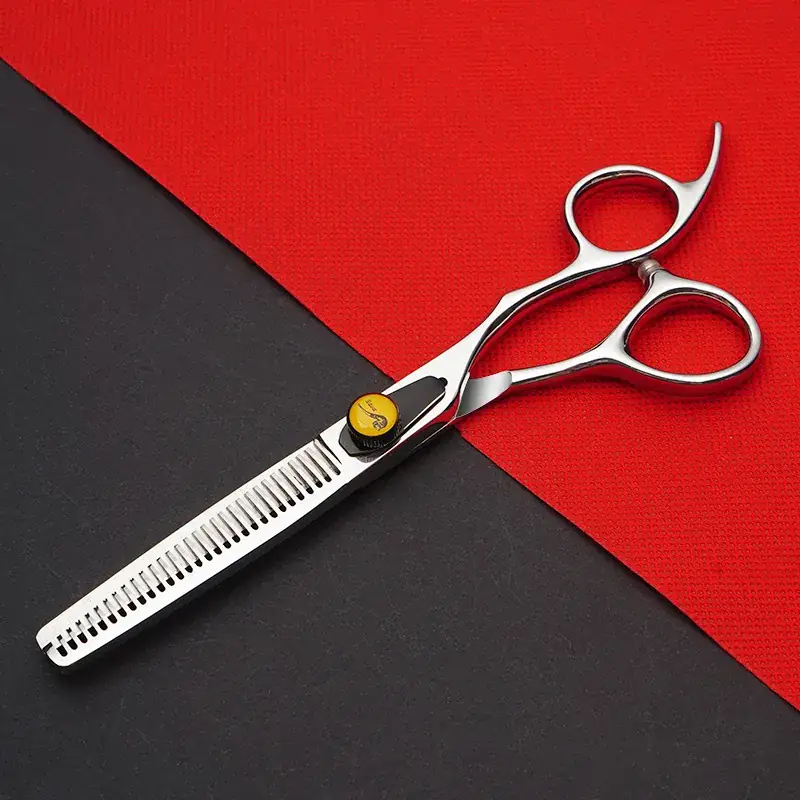 6inch Flat Teeth Hair Scissors for Hair Styling - Image 2