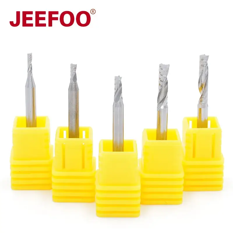 Single Edged Spiral Milling Knife with Precision Engraving