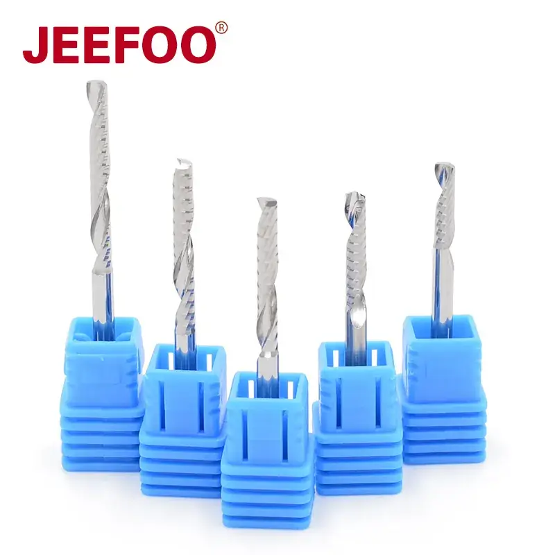 Single Edged Spiral Milling Cutter Acrylic Plate Cutting Knife