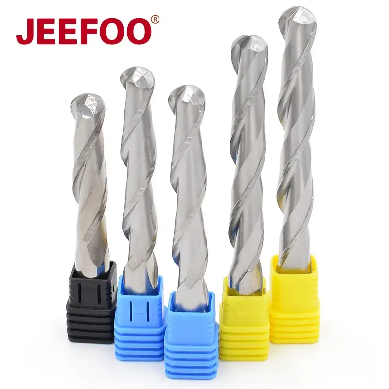 Double Edged Spiral Milling Cutter for Wood Engraving