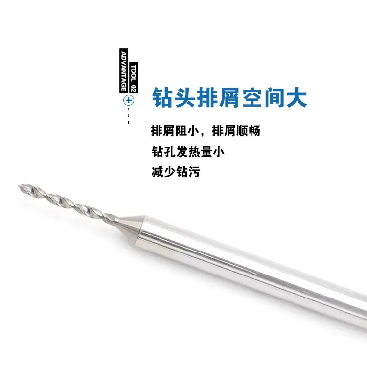 Blue Plastic Drill Bit with Amber Beeswax, 1.0Mm, Tungsten Steel, Durable, Stylish