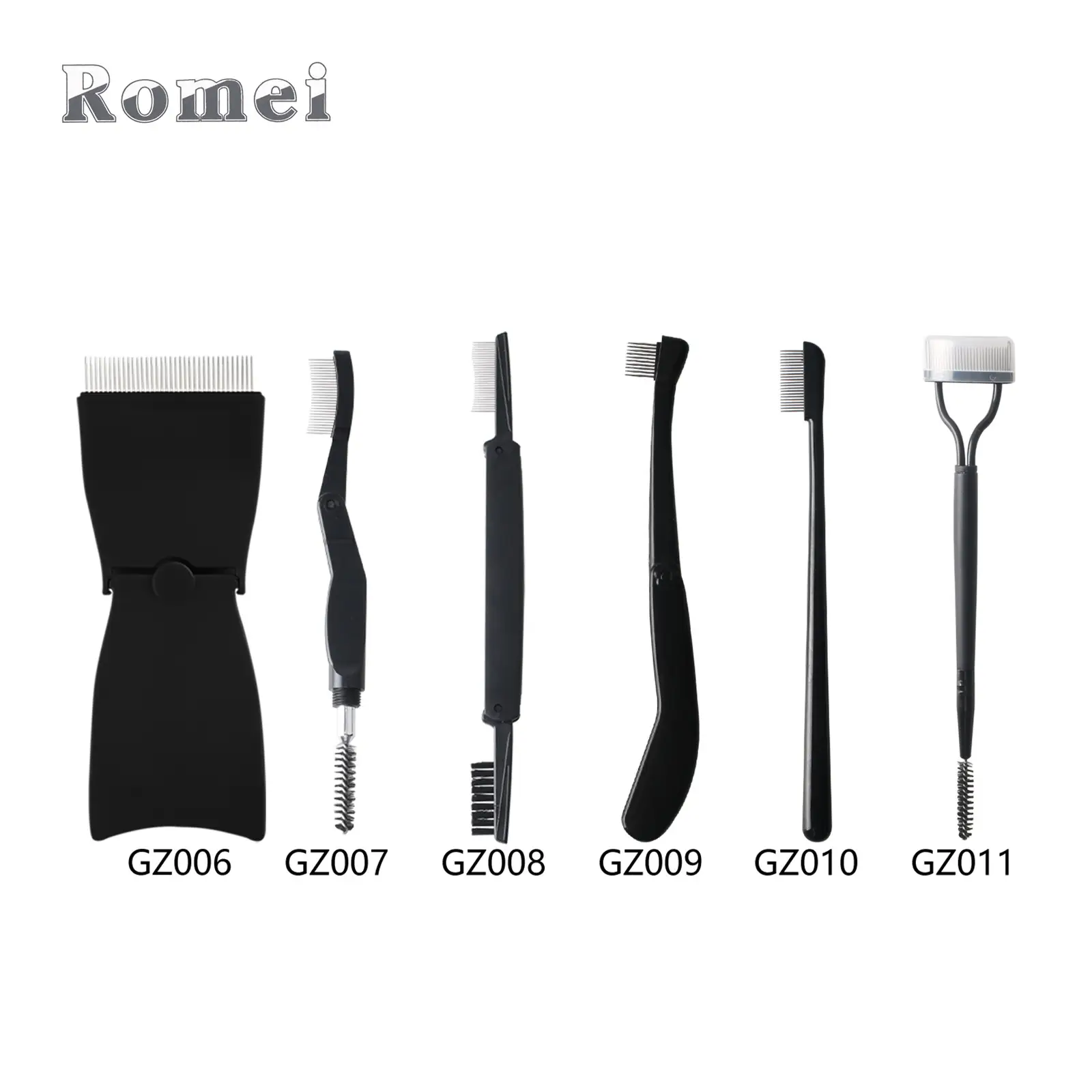 Pink Stainless Steel Eyelash Comb Brush - Image 22