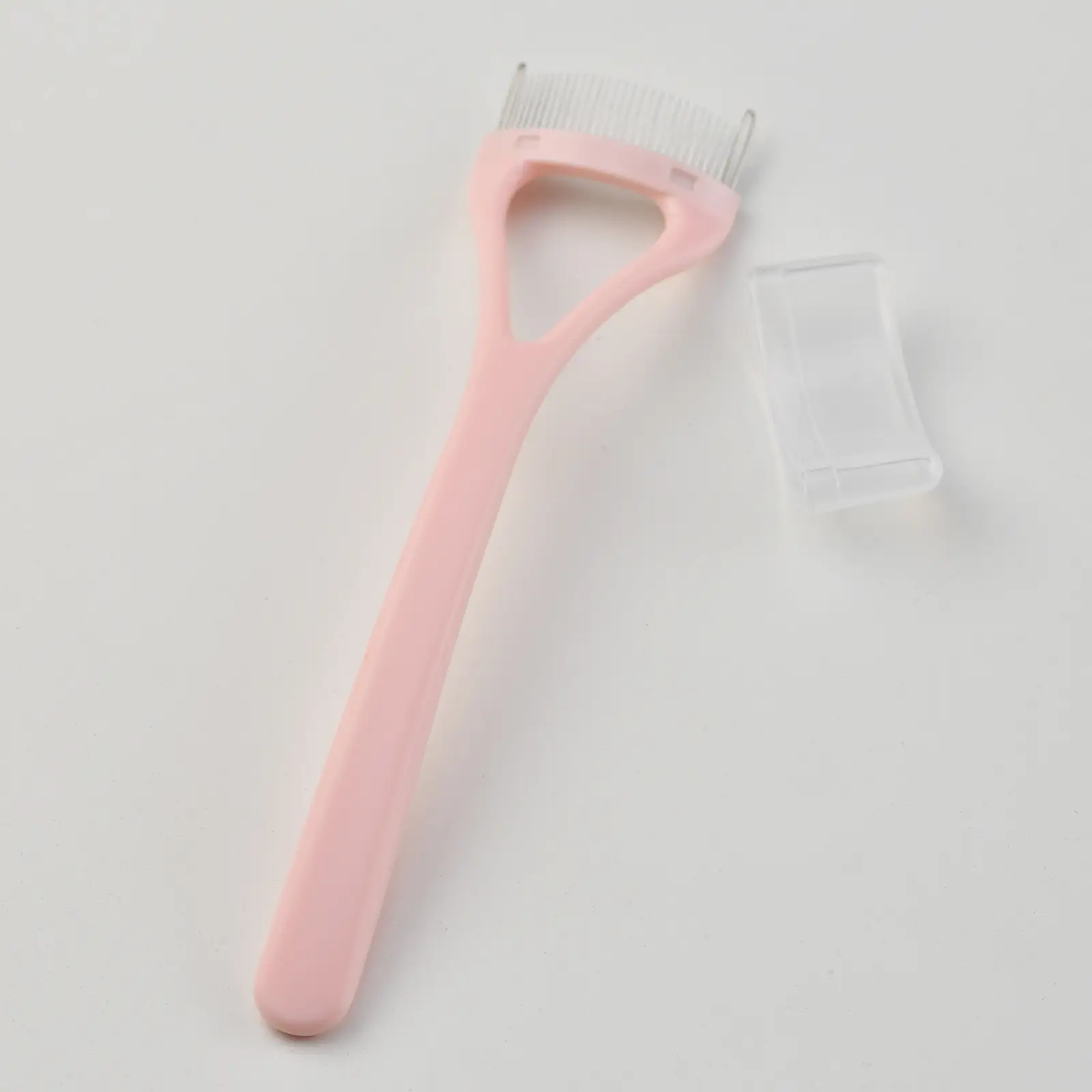 Pink Stainless Steel Eyelash Comb Brush - Image 24