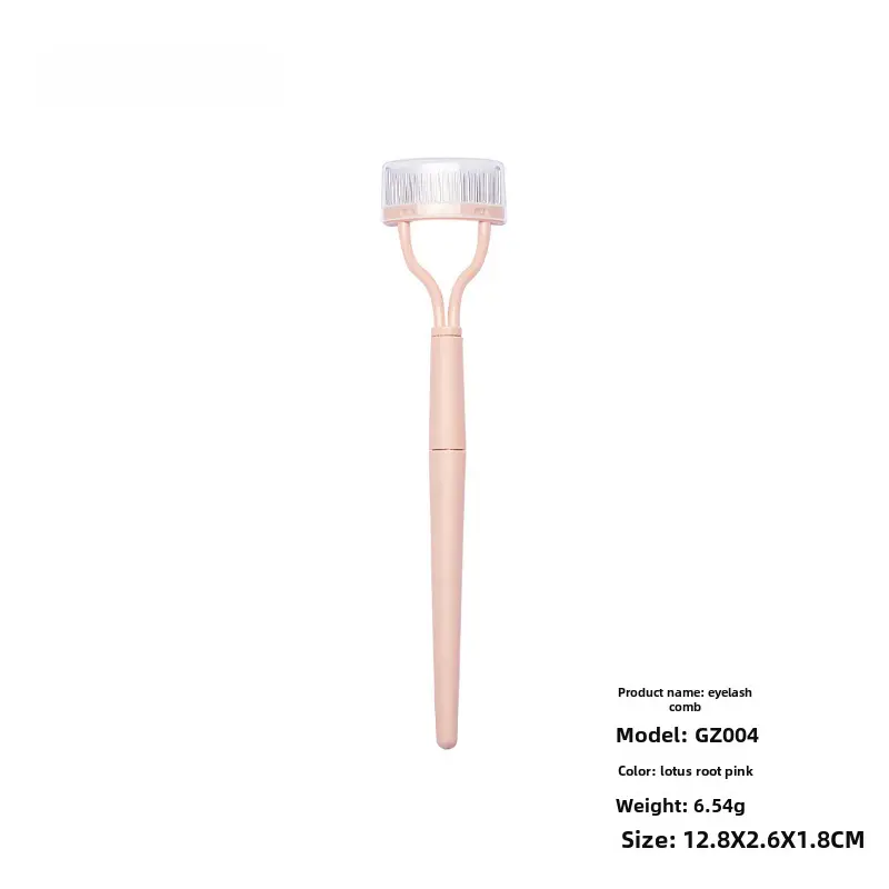 Pink Stainless Steel Eyelash Comb Brush - Image 11