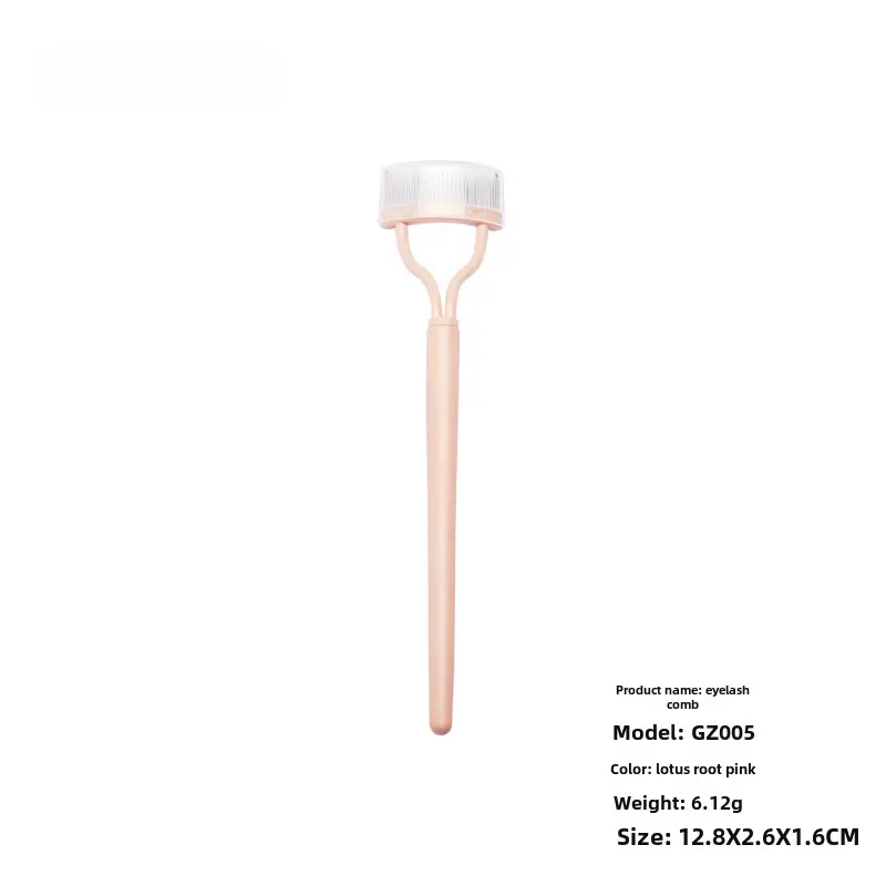 Pink Stainless Steel Eyelash Comb Brush - Image 12