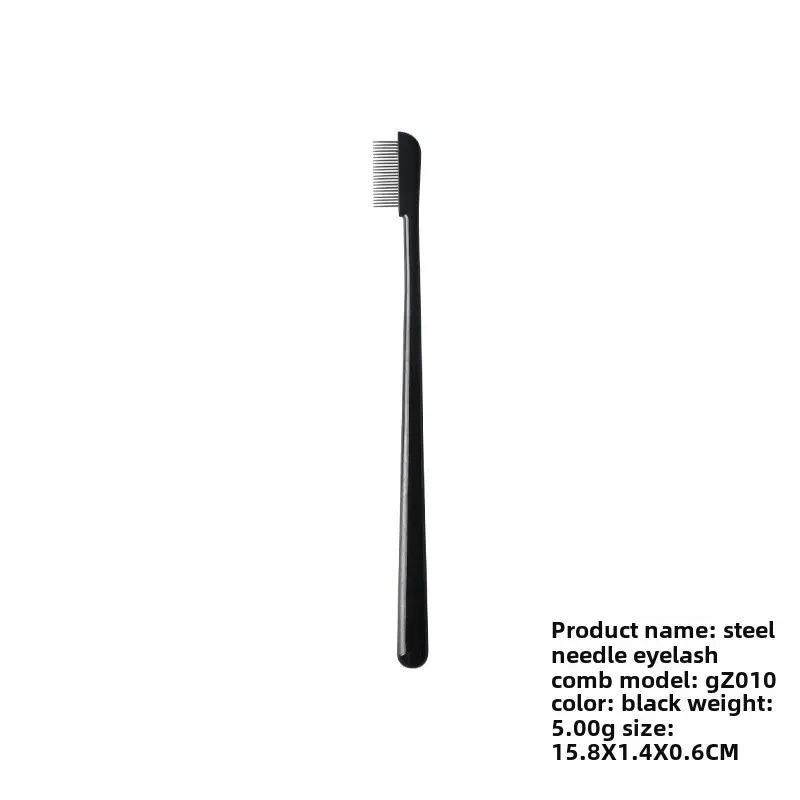 Pink Stainless Steel Eyelash Comb Brush - Image 18
