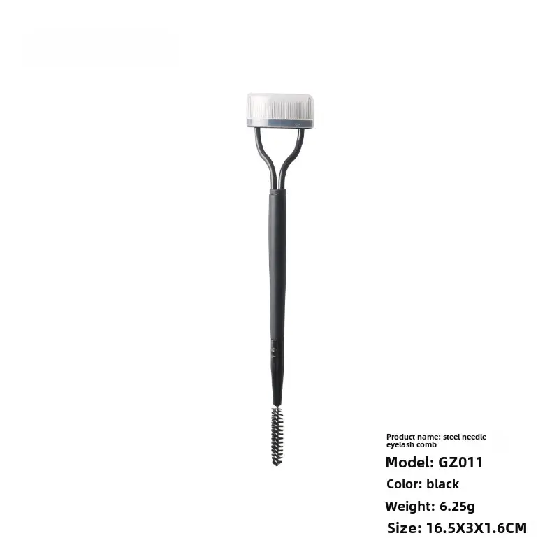 Pink Stainless Steel Eyelash Comb Brush - Image 19
