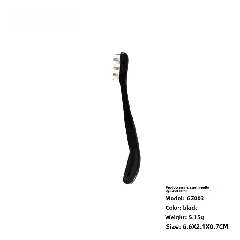 Pink Stainless Steel Eyelash Comb Brush - Image 7