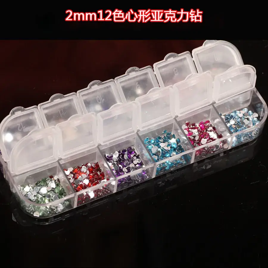 2mm Colorful Acrylic Drill Set for DIY Jewelry - Image 4