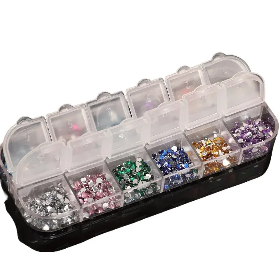 2mm Colorful Acrylic Drill Set for DIY Jewelry - Image 5
