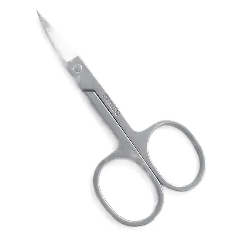 Stainless Steel Eyebrow Trimming Scissors 3.0 Thick