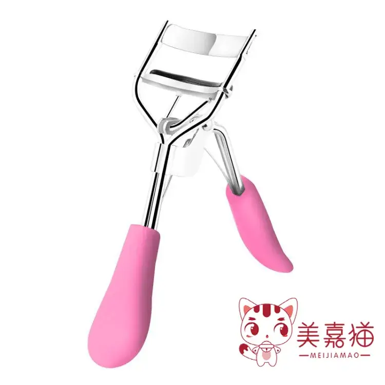 Meijia Stainless Steel Eyelash Curler Purple Handle - Image 2