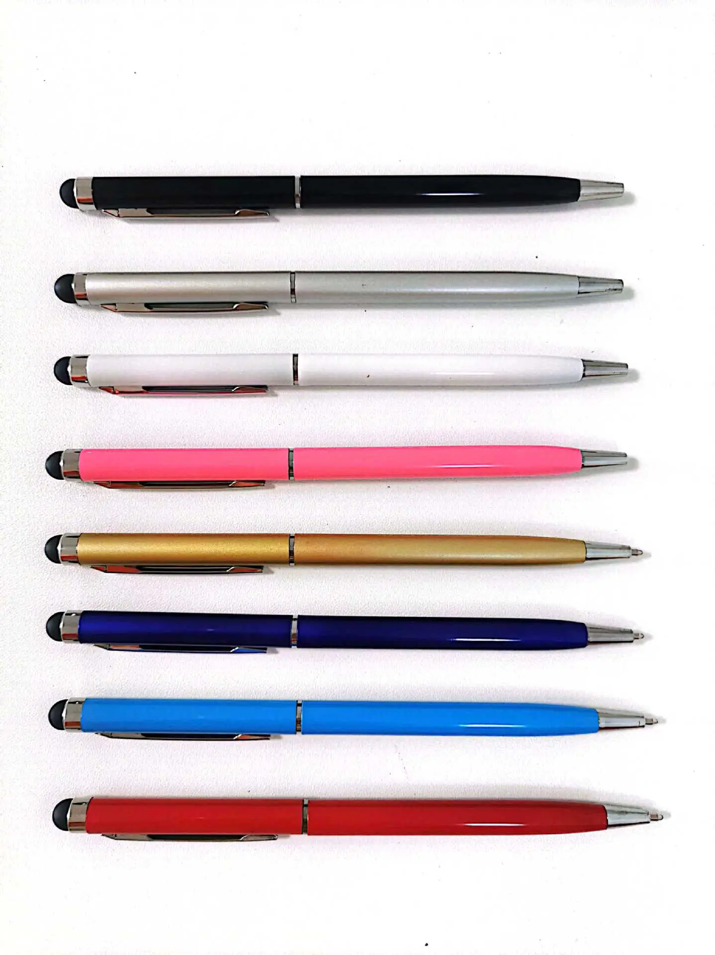 Dual Purpose Stylus Pen Black White Touch Screen — feature 25