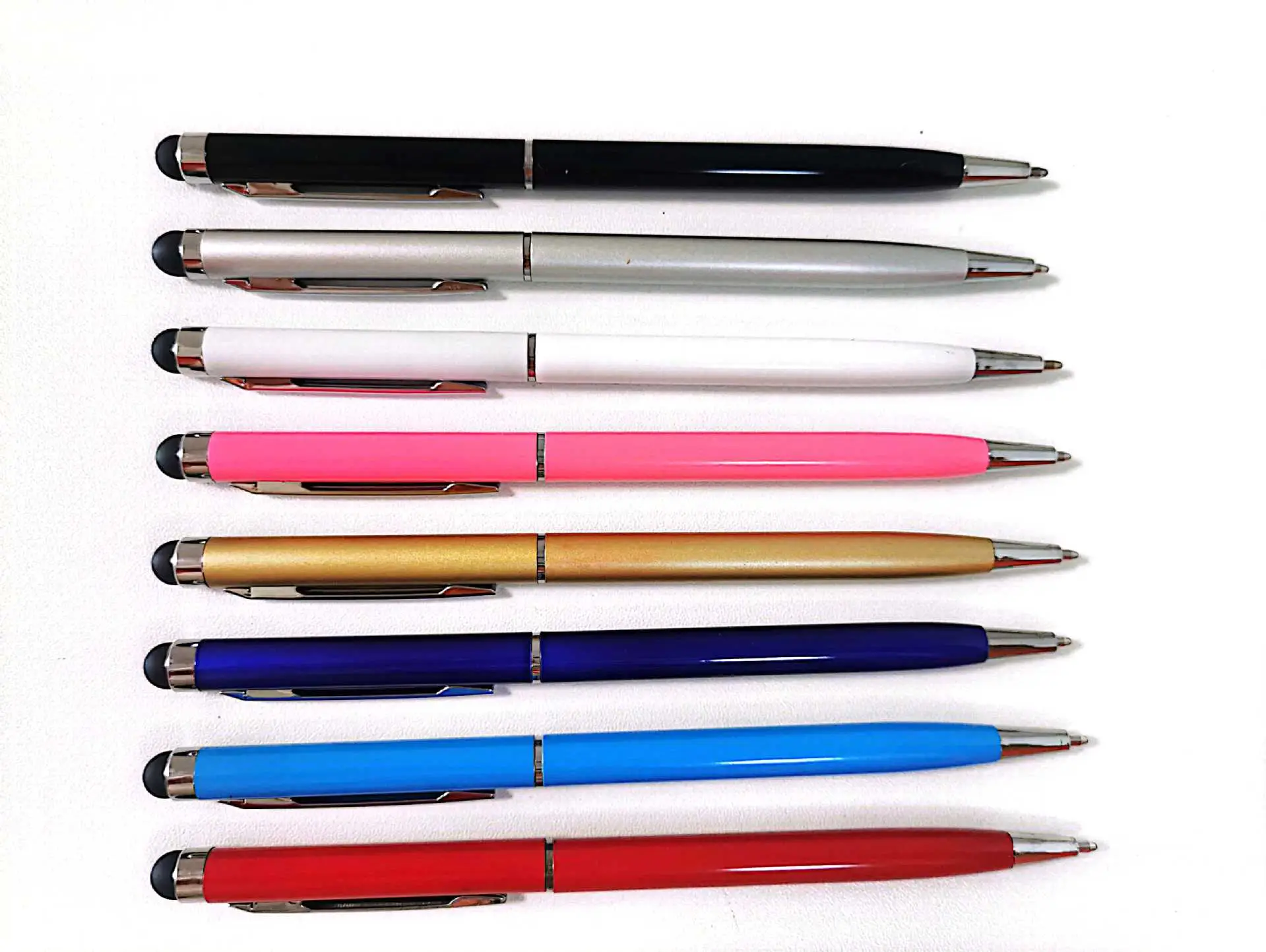 Dual Purpose Stylus Pen Black White Touch Screen — feature 26