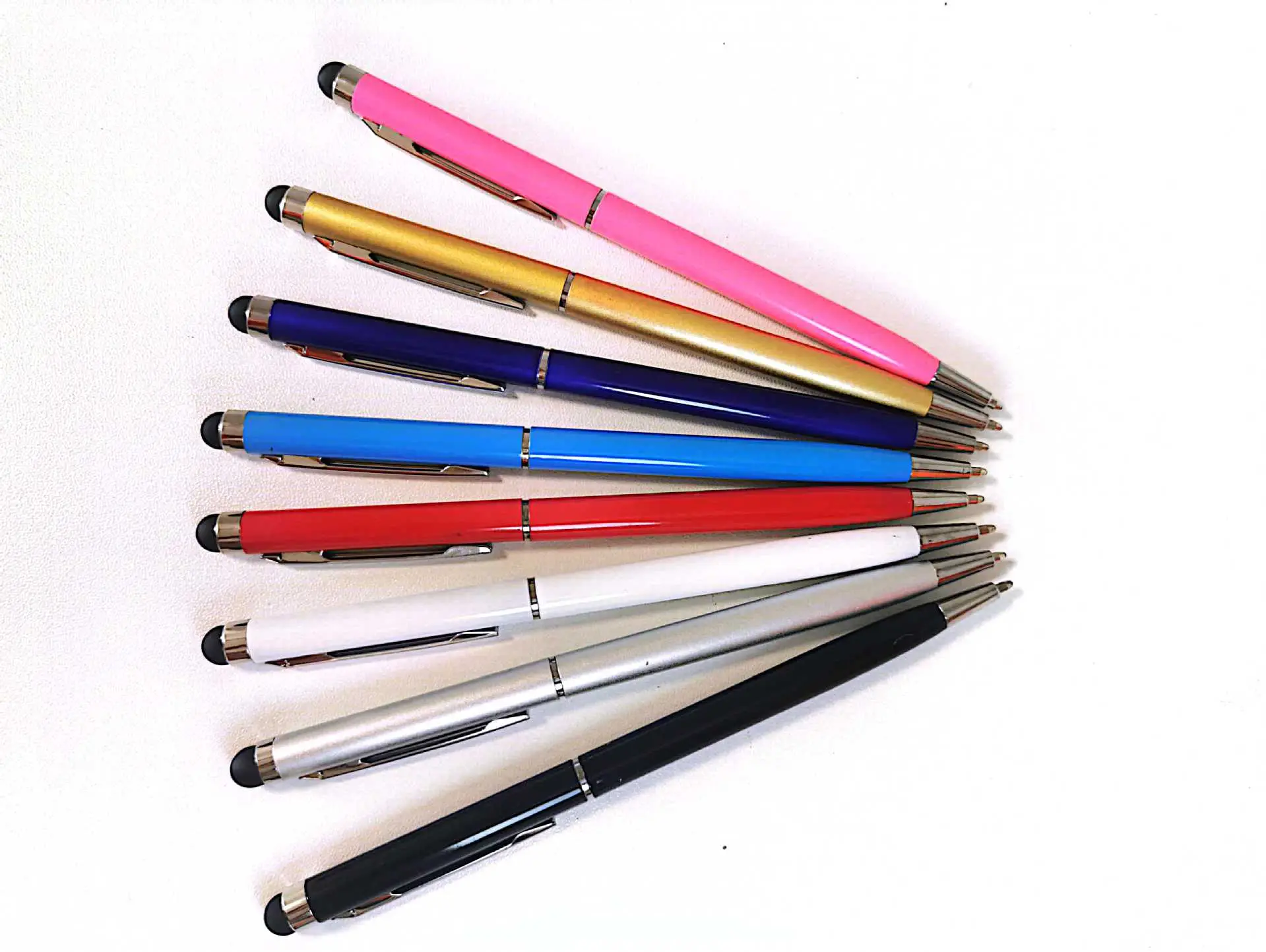 Dual Purpose Stylus Pen Black White Touch Screen — feature 28