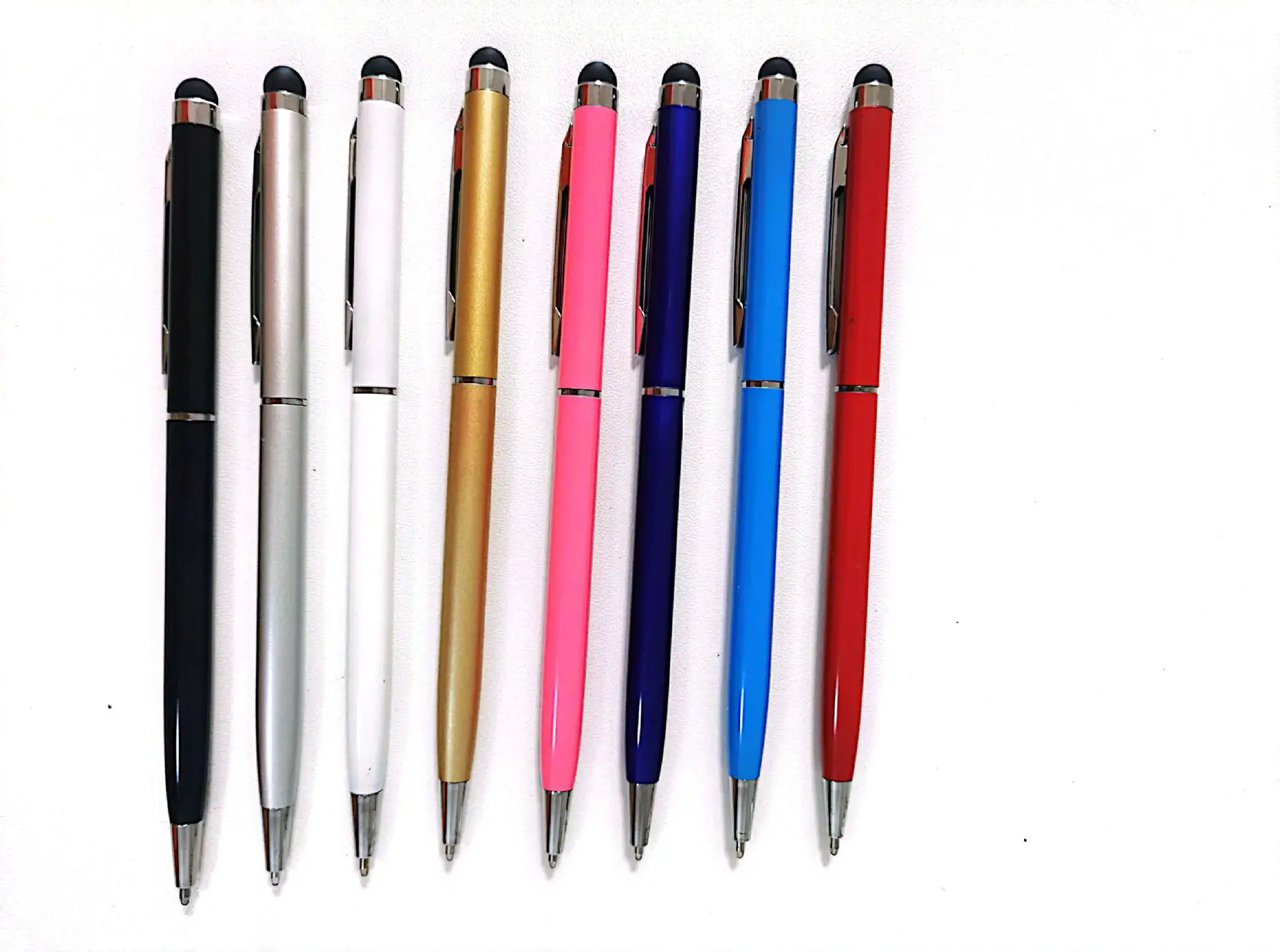 Dual Purpose Stylus Pen Black White Touch Screen — feature 31