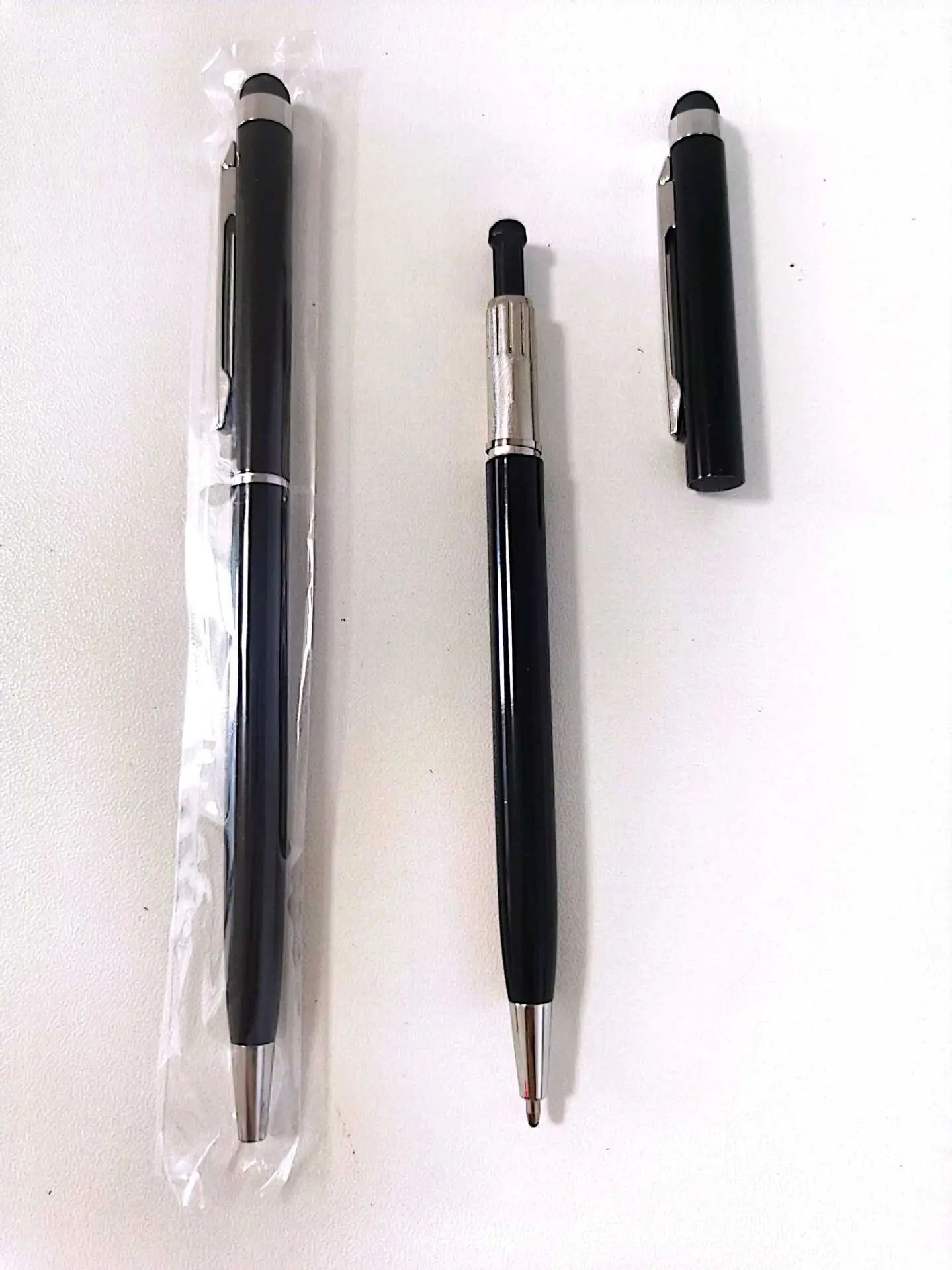 Dual Purpose Stylus Pen Black White Touch Screen — feature 8