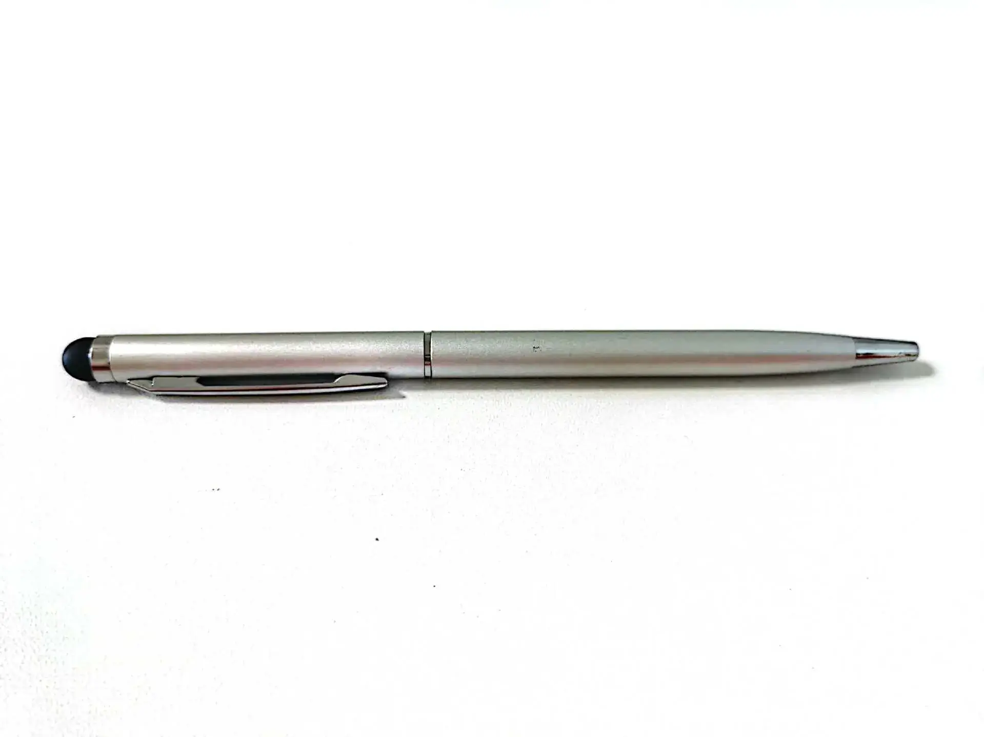 Dual Purpose Stylus Pen Black White Touch Screen - Image 3