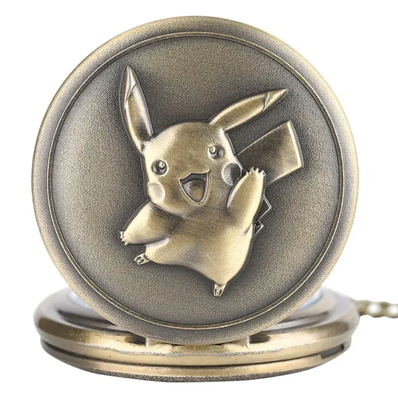 Japanese Pocket Watch with Pikachu Design