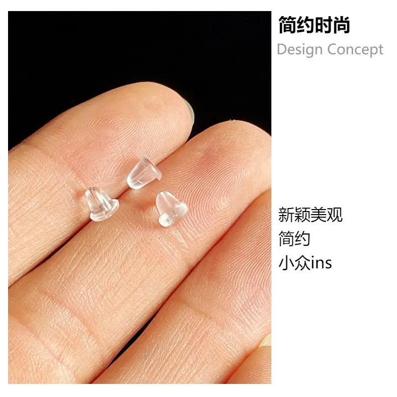 Transparent Bullet Earrings Earring Accessories 10000 A Pack — feature 4