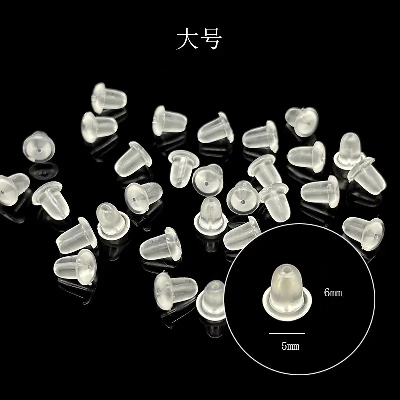 Transparent Bullet Earrings Earring Accessories 10000 A Pack - Image 3