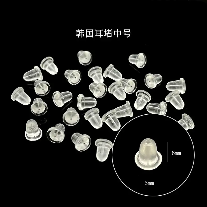 Transparent Bullet Earrings Earring Accessories 10000 A Pack - Image 8