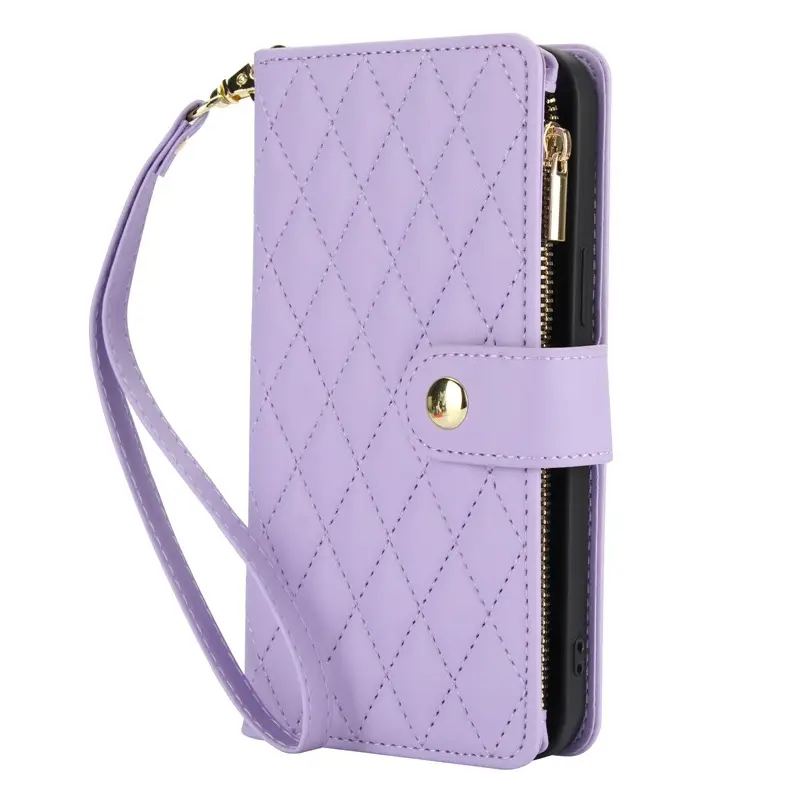 Multi-Color Leather Zipper Phone Case for Pixel 10Pro/9Pro - Image 5