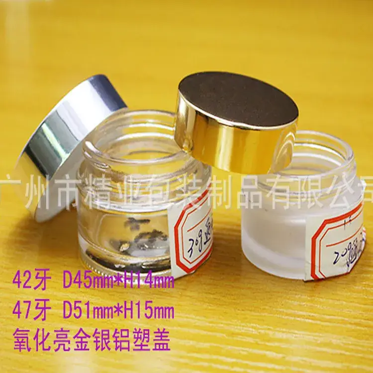 Anodized Aluminum Beauty Bottle Caps with Glass Bottle - Image 4