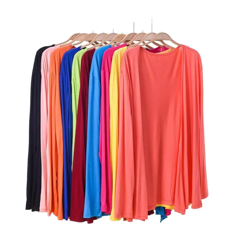 New Modal Beach Coat for Girls Plus Large Size
