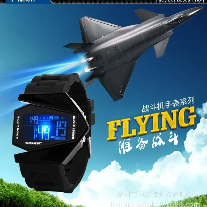 LED Multifunctional Electronic Watches with Alarm Clock