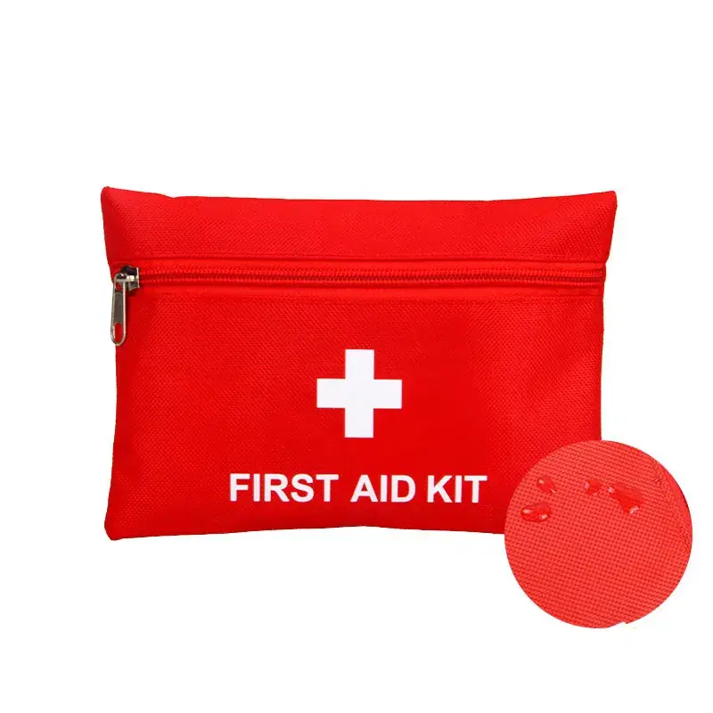 Red First Aid Kit Portable Epidemic Prevention Kit