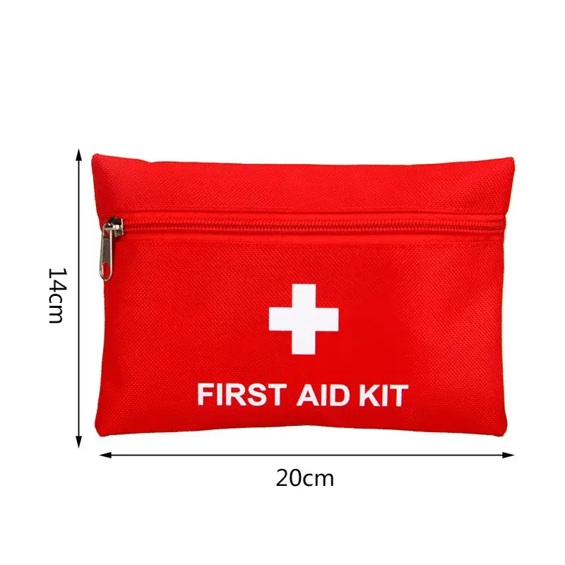 Red First Aid Kit Portable Epidemic Prevention Kit