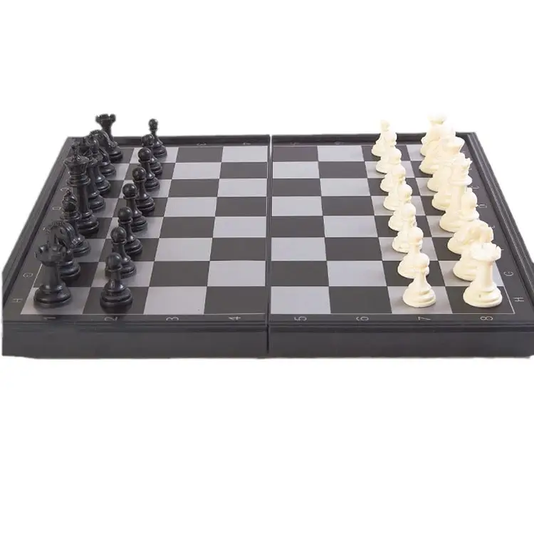 Foreign trade supply Magnetic folding chess magnet chess children's training special magnetic chess wholesale